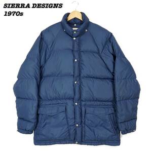 SIERRA DESIGNS DOWN JACKET 1970s L 304184 Vintage シエラデザイン ダウンジャケット アメリカ製 1970年代 ヴィンテージ