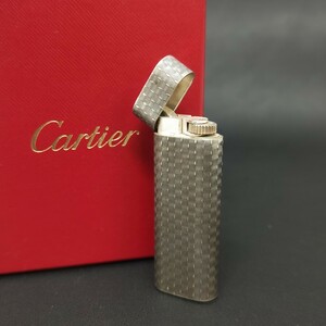 (SM052108) Cartier カルティエ ガスライター シルバー 喫煙グッズ ヴィンテージ