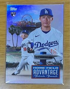 2024 Topps Series 2 山本由伸 Yoshinobu Yamamoto Home Field Advantage #HFA-20 RC