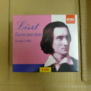 Bb2585　本（CD)　Liszt CEuvres pour piano　CD5枚組　Georges Cziffra　EMI Classics