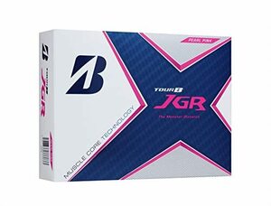 BRIDGESTONE(ブリヂストン)ゴルフボール TOUR B JGR 2021年モデル 12球入 パールピンク