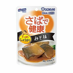 はごろも さばで健康 みそ味 (パウチ) 90g (1416)×12個