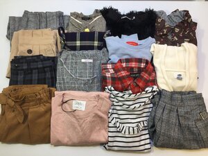 キッズ衣料(秋冬向け）　15点　まとめ売り　140～160cm　女の子向き　mezzo piano　ZARA　他　現状品　OS11.096　/12