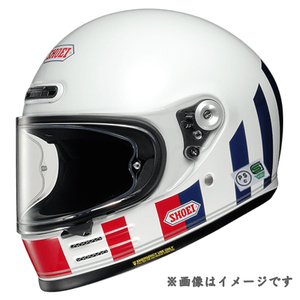 SHOEI Glamster RESURRECTION［ショウエイ グラムスター リザレクション TC-10 ホワイト／レッド］XLサイズ