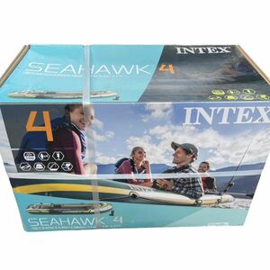 新品　INTEX(インテックス) ボート シーホーク 3SET 295×137×43cm 68380 オール・ポンプ付属