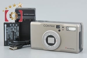 【中古】CONTAX コンタックス Tvs DIGITAL チタン コンパクトデジタルカメラ