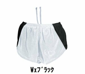 新品 陸上 ランニング パンツ Wxブラック Sサイズ 子供 大人 男性 女性 wundou ウンドウ 5590 送料無料