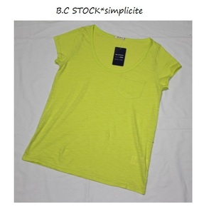 B.C STOCK*simplicite★マーブルヴィンテージTシャツ／新品