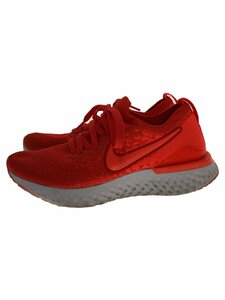 NIKE◆EPIC REACT FLYKNIT 2/エピックリアクトフライニット/レッド/BQ8928-601/24.5cm/