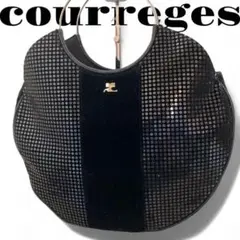 Vintage 希少レア Courreges トートバッグ ロゴ