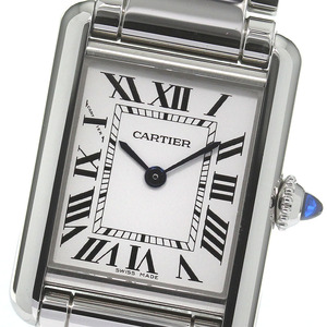 カルティエ CARTIER WSTA0051 タンクマスト SM クォーツ レディース 良品 _826227