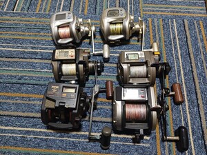  Daiwa　スーパータナセンサー他　計6台　 釣り道具