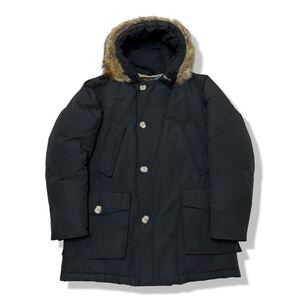 【新品】WOOLRICH(ウールリッチ) コヨーテファー ARCTIC PARKA グレー/灰色 S アークティックパーカー ダウンジャケット ダウンコート