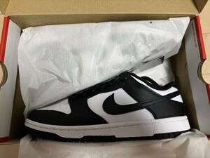 新品未使用 NIKE DUNK LOW RETRO 27cm パンダ ナイキ ダンクロー US9 白黒