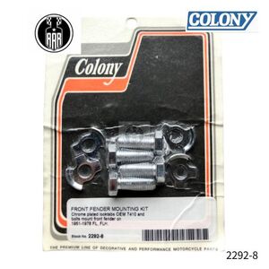 フロント フェンダー マウント キット ハーレーダビッドソン 2292-8 colony コロニー