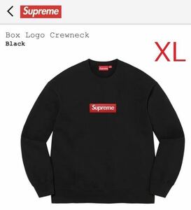 Supreme Box Logo Crewneck Sweatshirt Black XL シュプリーム ボックス ロゴ スウェット フーディー Hooded 23F/W キムタク着 Tee Tシャツ