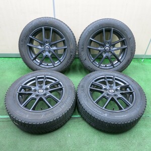 *送料無料* バリ溝 8.5分★日産 C27 セレナ 純正 OP エスティーロ 195/60R16 スタッドレス ミシュラン X-ICE XI3 PCD114.3/5H★4032704NJス