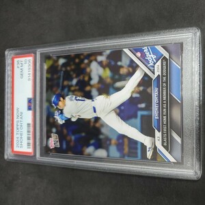 2024 Topps now NO36 大谷翔平 shohei ohtani ドジャース 初ホームラン PSA 10 その1