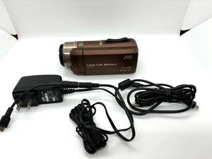 ☆ほぼ新品☆JVC　GZ-F200 ブラウン　デジタルビデオカメラ　#3075