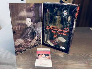 13日の金曜日パート5 ロイ バーンズ/偽ジェイソン役Dick Wieand直筆サイン入り フィギュアNeca Friday the 13th Part Ⅴ A new beginning