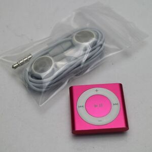 超美品 iPod shuffle 第4世代 ピンク 即日発送 オーディオプレイヤー Apple 本体 あすつく 土日祝発送OK