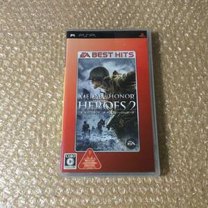 PSP メダル オブ オナー ヒーローズ2 EA BEST HITS ワイヤレス8人対戦 MEDAL OF HONOR HEROES 2 送料180
