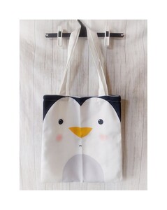 ★新品★ ペンギン バッグ ペンギン柄 エコバッグ トートバッグ