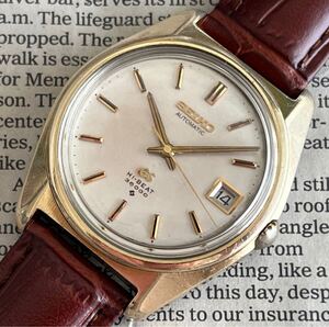 GRANDSEIKO グランドセイコー 6145-8000 HIGH-BEAT 36000 CAP GOLD 自動巻き　