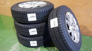 在庫確認不要!新品 ブリヂストン BLIZZAK VRX2 195/65R16 22年製+ティラードイプシロン16X6.5 5H100 1台分 ライズHV/ロッキーHV/REX HVなど