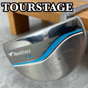 TOURSTAGE　ツアーステージ　CL　レディースゴルフパター　スチール　右利き用　32インチ　534g　　マレット型