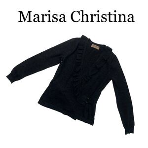 Marisa Christina マリサクリスティーナ カーディガン ニット 長袖 ダークグレー