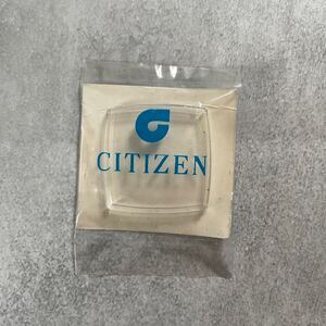 CITIZEN シチズン 純正 風防未開封 スターライトPW デッドストック スクエア 箱型 54-0702 クリスタルデート用 外径30×30ミリ AUD 2906