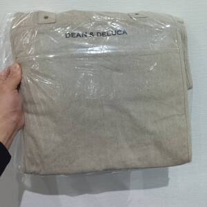 DEAN&DELUCA リネンマーケットトートバッグ　Lサイズ　未使用品