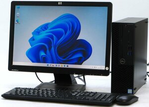 DELL Optiplex 3070-9500SF ■19インチワイド 液晶セット■ i5-9500/SSD/DVDマルチ/Radeon R5 340/第9世代/最新OS搭載 /Windows11 デスクト