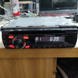 カロッツェリア carrozzeria 1DIN オーディオ CD/TUNER DEH-360 動作OK 