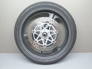 ★X4 (SC38) 純正 フロントホイール ディスク タイヤ付き 120/70 R18 CB1000SF CB1300SF 18×MT3.50 240724DK0289