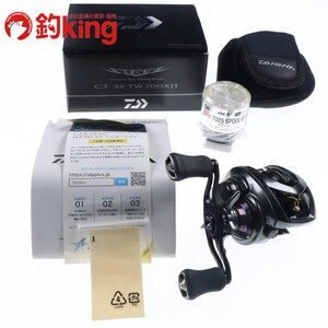 ダイワ 19 スティーズCT SV TW 700XH RCS SV 700S スプール G1付 /P090M 極上品 ブラックバス バス バス釣り フィッシング アウトドア