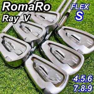 【希少】RomaRo Ray V FORGED ロマロ レイ メンズアイアン