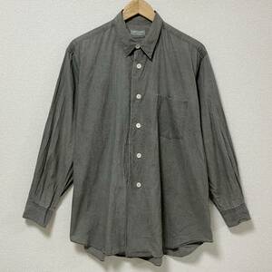 田中オム AD1999 COMME des GARCONS HOMME 墨染加工 デカボタン オーバーサイズ 長袖シャツ コムデギャルソンオム VINTAGE archive 4010172