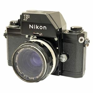 ●【Nikon/ニコン】Fフォトミック ブラックボディ/NIKKOR-H Auto 1:2 f=50mm レンズ/一眼レフフィルムカメラ★25228