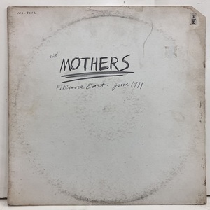 ★即決 Mothers / Fillmore East June 1971 r12381 米オリジナル、W7、マト1/1 フランク・ザッパとマザーズ・オブ・インヴェンション