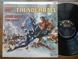 【LP】007サンダーボール作戦(PS1315UA日本コロムビアUA1966年初回ジョンバリー007 THUNDERBALL/FIRST PRESS)