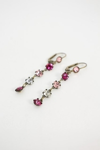 Michal Negrin / ACC4連ストーンピアス - ピンク S-24-05-20-008-LO-AC-SZ-ZS