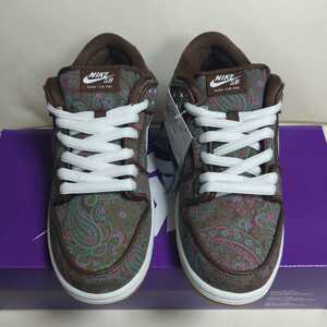 ■新品 国内正規品　NIKE SB DUNK LOW PRO PRM　25cm　ペイズリー ダンク