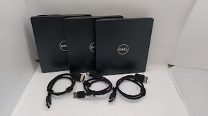 ● DELL 純正品 K01B eSATA 接続 ポータブル スリム DVD-RW スーパーマルチドライブ 3個セット