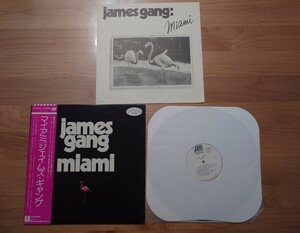 ★ジェイムス・ギャング JAMES GANG★マイアミ MIAMI★帯付★見本盤★LPレコード★中古品★SAMPLE★PROMO 