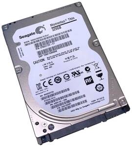 【中古パーツ】Seagate 2.5インチ ノート用 SATA 内蔵ハードディスク 厚さ7mm/320G/HDD/5400RPM 1台 正常■Seagate/2.5/ST320LT012