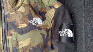 新品タグ未使用 NORTH FACE ノース フェイス ノベルティ デナリ ジャケット TNF カモ サイズ NA12230R カモフラ 迷彩 フリース レア M 山