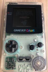 Nintendo/任天堂 GAMEBOY COLOR/ゲームボーイカラー 本体 CGB-001 クリア スケルトン ニンテンドー 動作確認済 