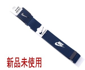 新品即決送料込 Nike Futura Logo Reversible Web Belt ネイビー